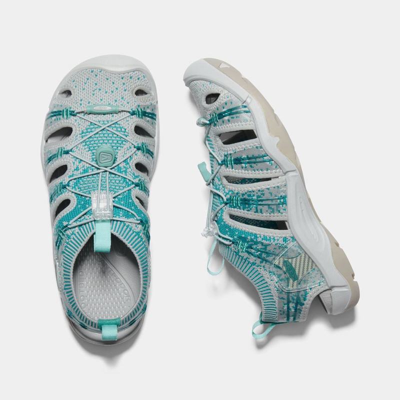 Keen Evofit One Hiking Sandals Canada - Keen Womens Sandals Blue/Grey (OART16974)
